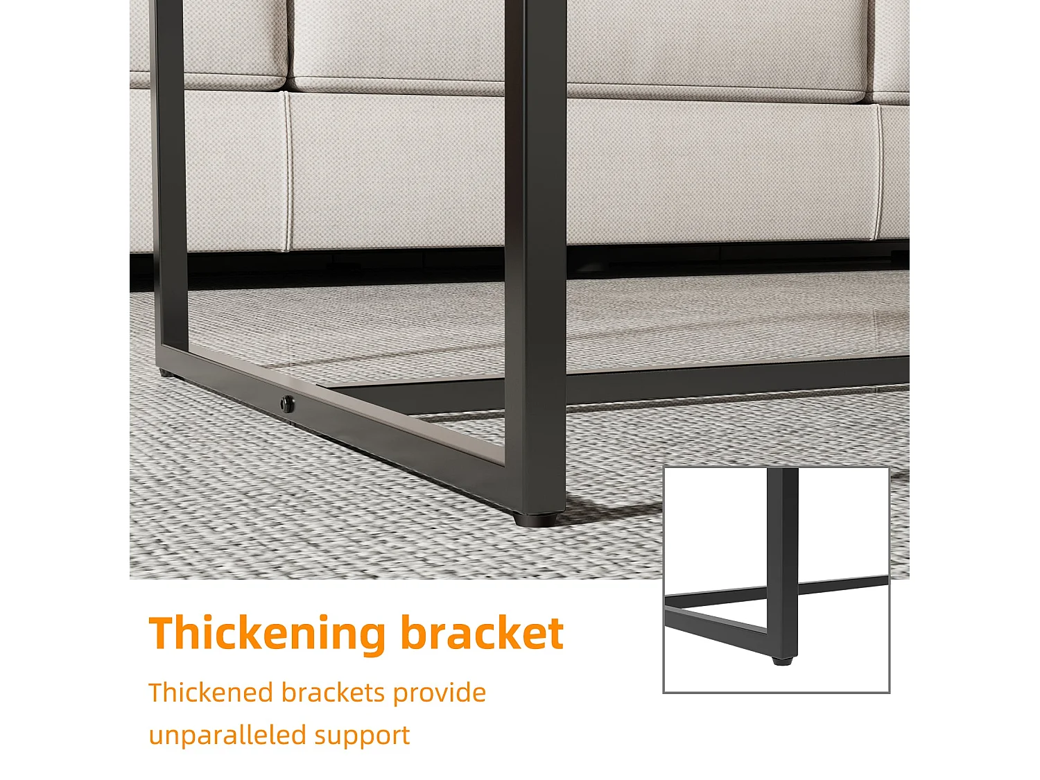 Table basse grande salon rectangulaire en pierre frittée design moderne pour salon térasse café 100x60x41.2cm