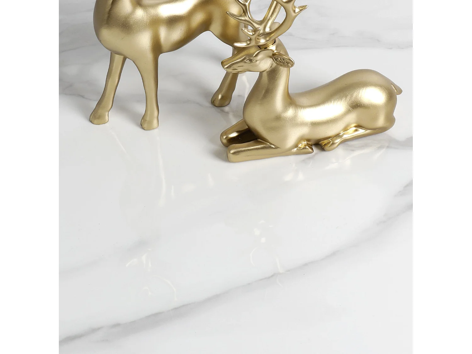 Table basse salon ronde en marbre design scantinave pour salon bureau café 80x80x47.5cm