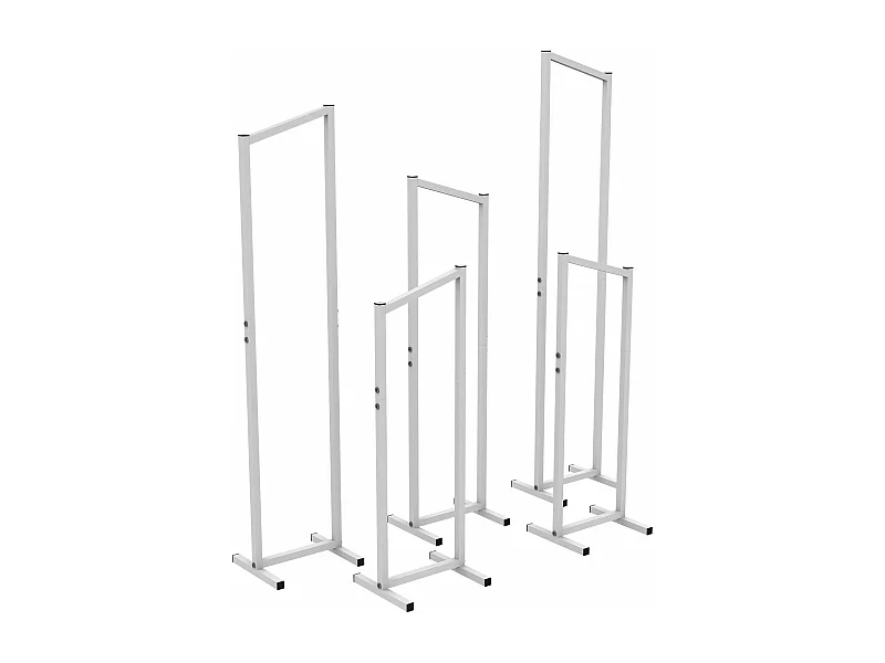 Kit arche mariage en métal lot de 5 arche de ballon fleur métallique amovible de décoration support de fond pour mariage 40x35x125cm / 40x35x125cm / 40x35x155cm / 40x35x185cm / 40x35x200cm