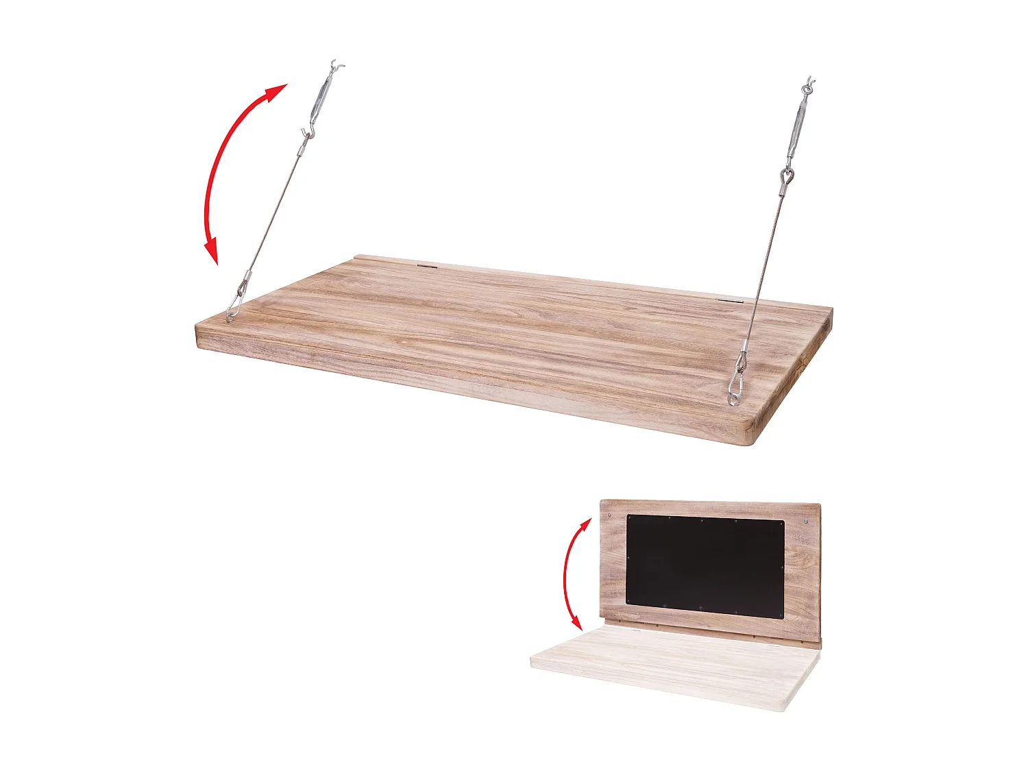 Mesa de parede MCW-H48,  100x50cm