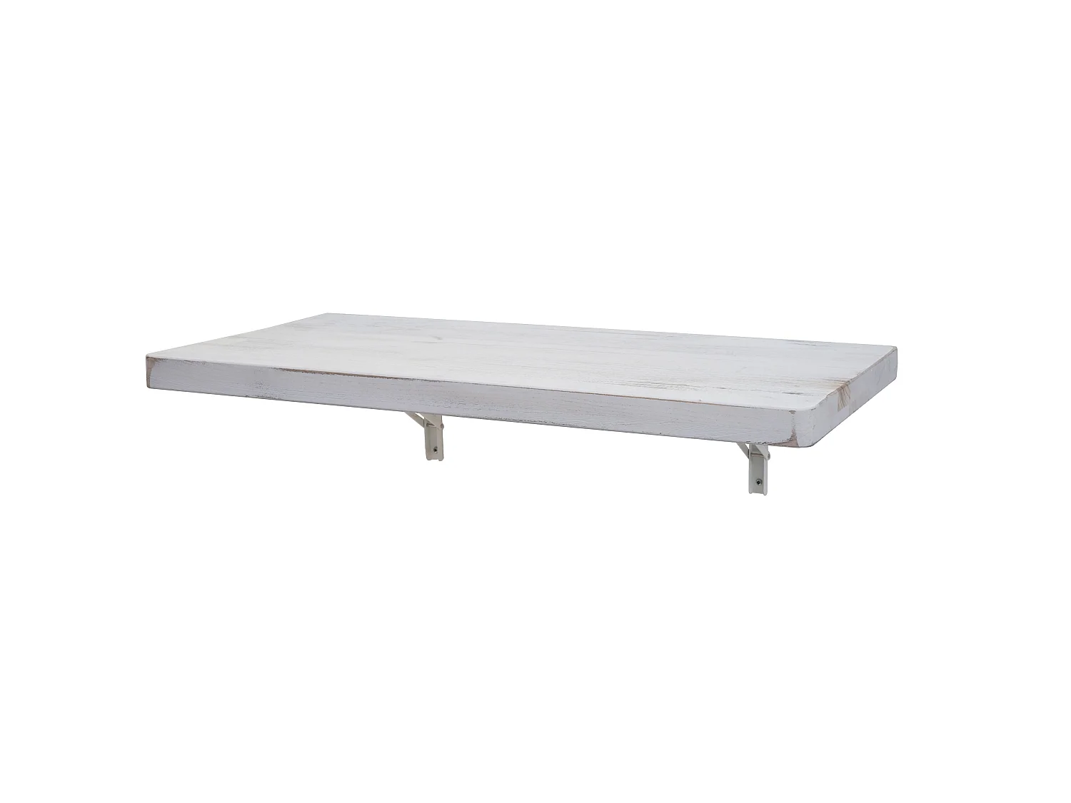 Table murale MCW-H48 Pliable,  100x50cm shabby blanc