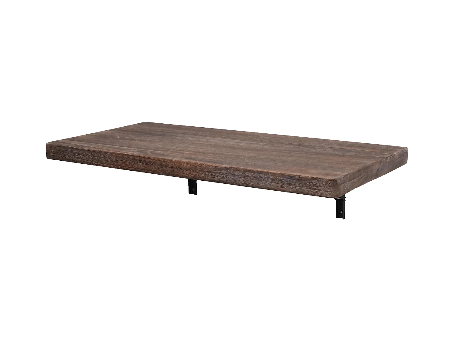 Table murale MCW-H48 Pliable,  100x50cm brun miteux