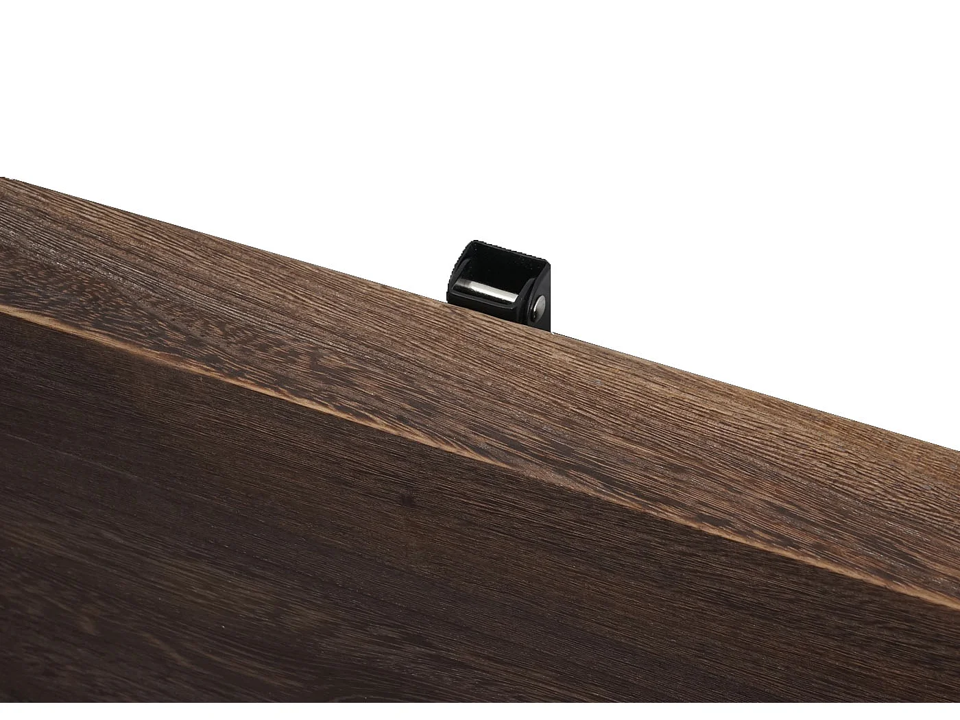 Tavolino scrivania mensola pieghevole sideboard da parete salvaspazio MCW-H48 100x50cm marrone