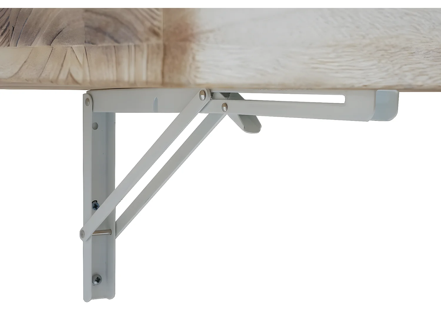 Table murale MCW-H48 Pliable,  120x60cm couleur naturelle