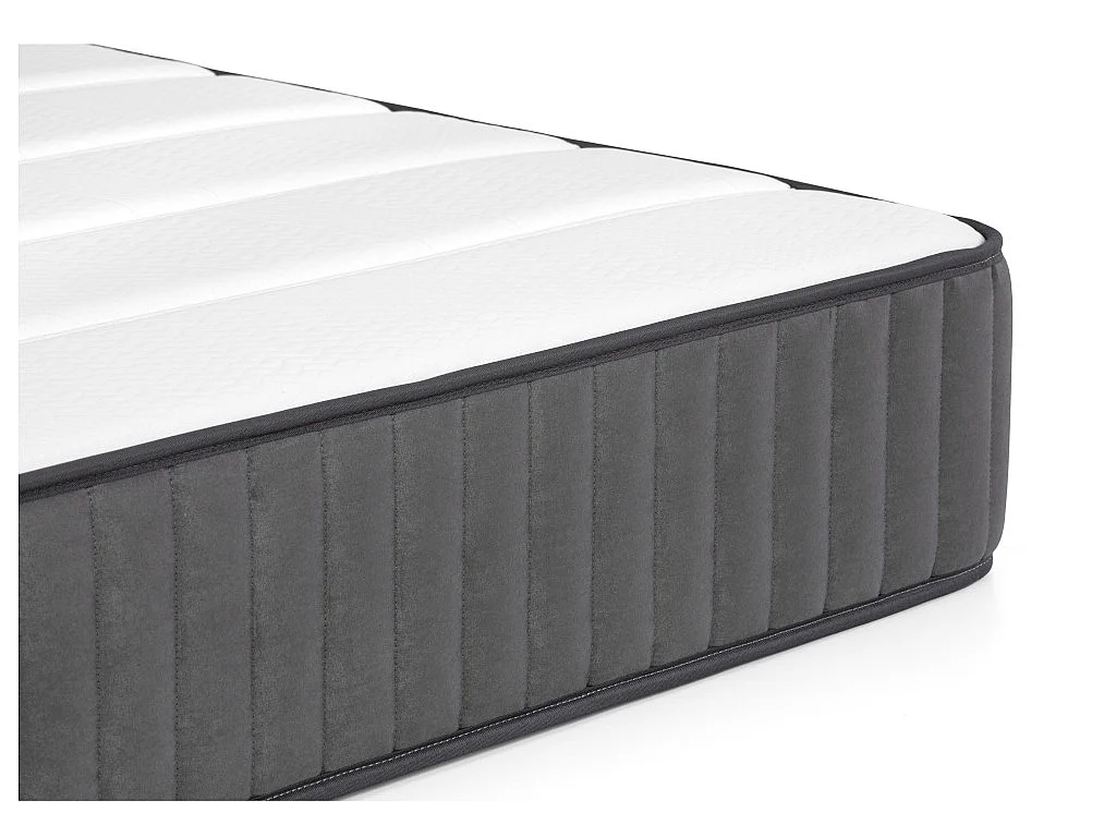 Matelas 120 x 200 cm hybride ressorts ensachés 7 zones et mousse haute résilience ép.26cm - AUDACE de PALACIO