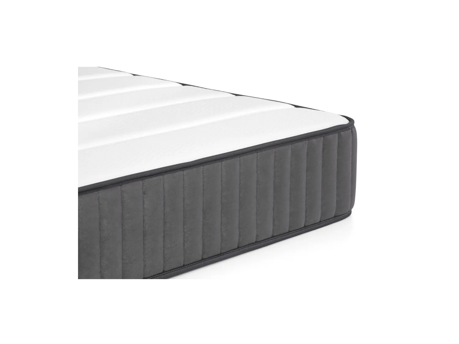 Hybride matras 200 x 200 cm met pocketveren, 7 zones en sterk veerkrachtig schuim, 26 cm dik - AUDACE van PALACIO