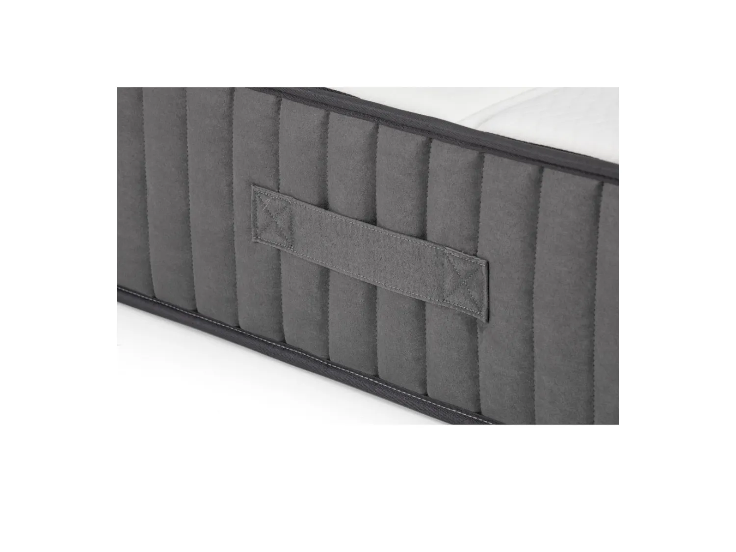 Hybride matras 200 x 200 cm met pocketveren, 7 zones en sterk veerkrachtig schuim, 26 cm dik - AUDACE van PALACIO