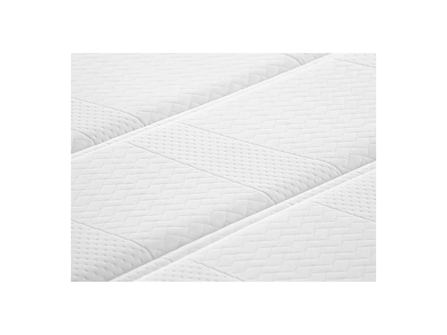 Hybride matras 200 x 200 cm met pocketveren, 7 zones en sterk veerkrachtig schuim, 26 cm dik - AUDACE van PALACIO
