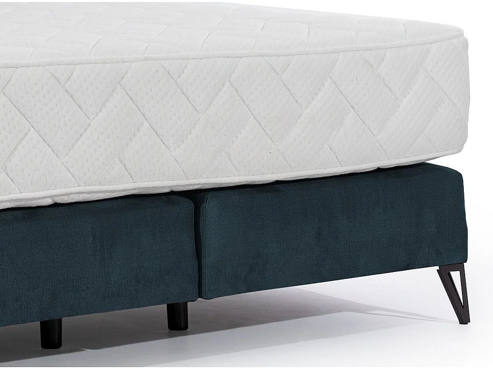 Cama Chiarra S (140x200)/ Tejido Azul