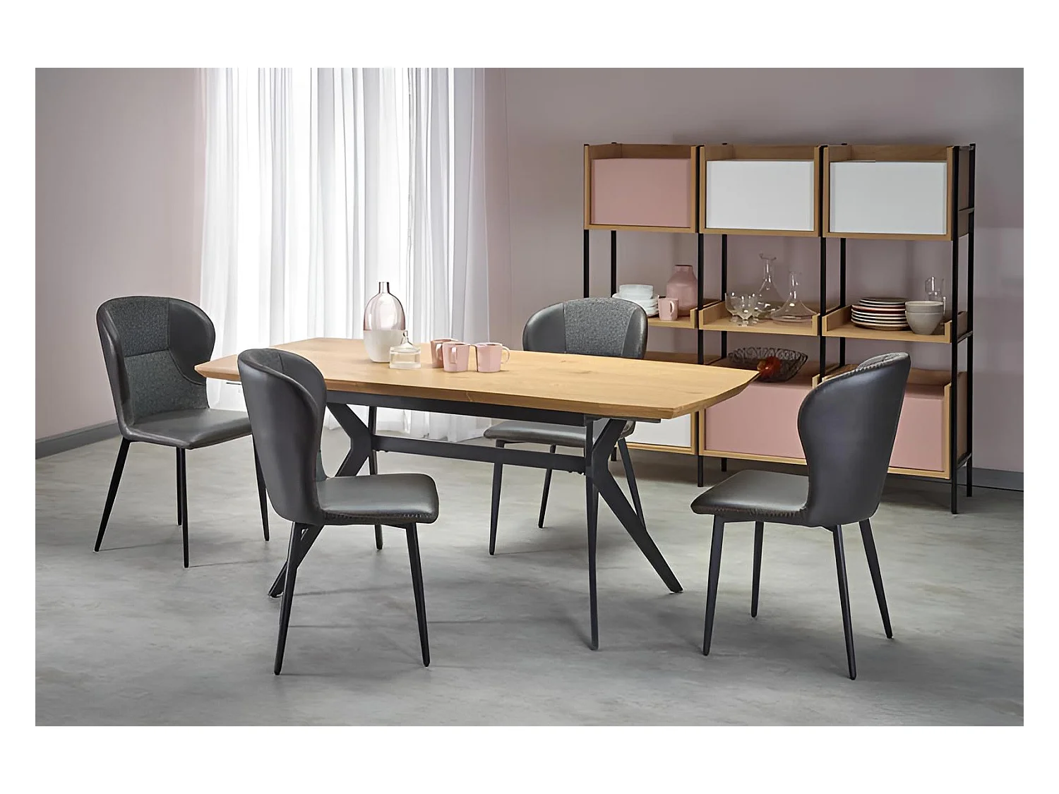 Table à manger Gustavo (90x180)