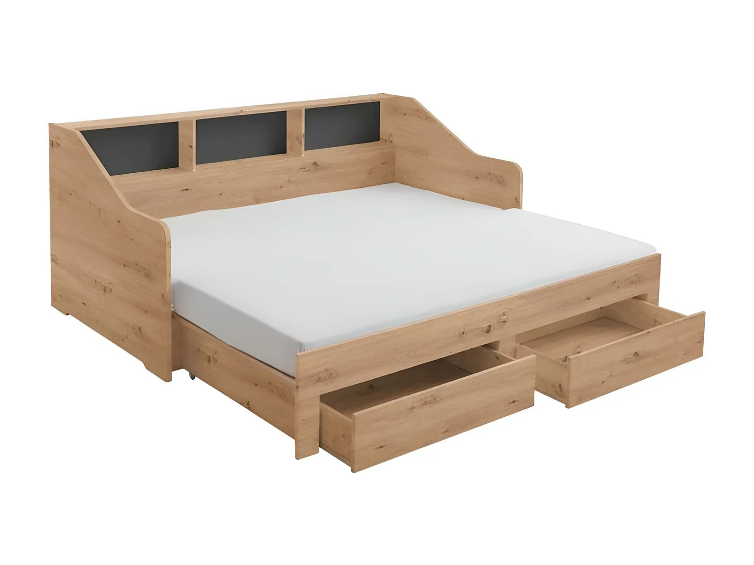 Letto Raphael Lux/90x200/Artisan marrone