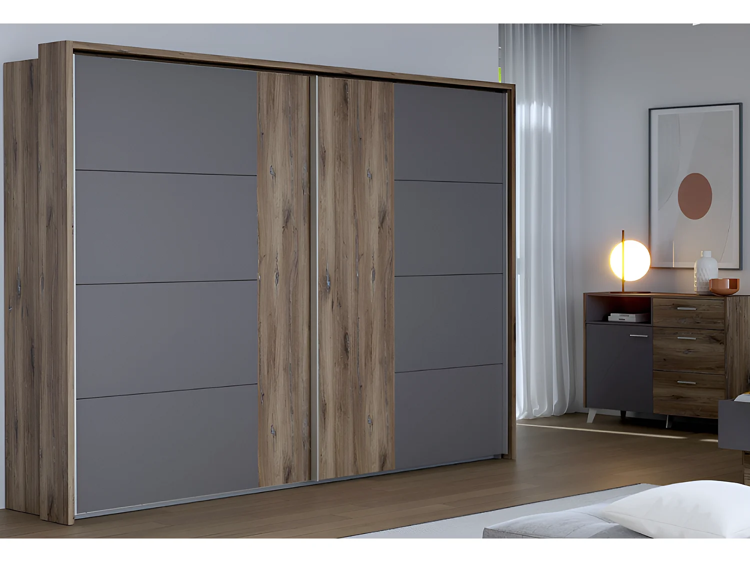 Kleiderschrank Dorina (270cm)