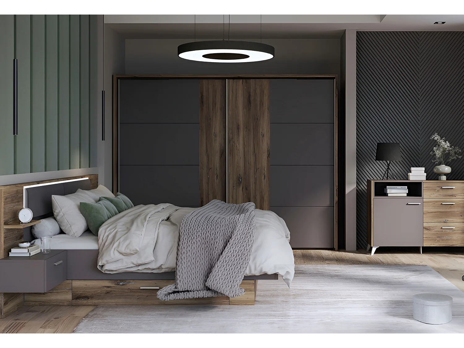 Kleiderschrank Dorina (270cm)