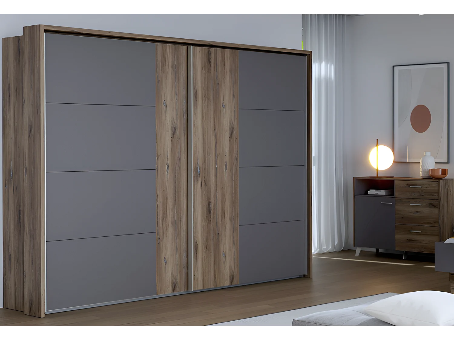 Kleiderschrank Dorina (270cm)