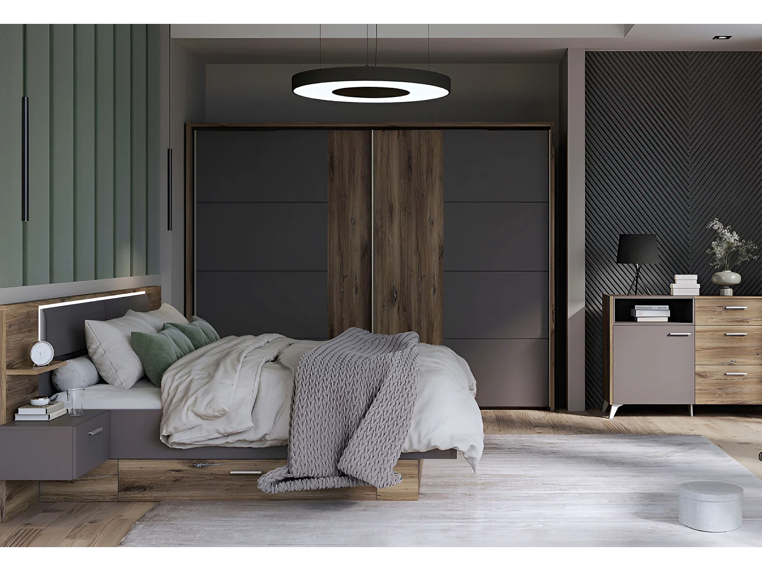 Kleiderschrank Dorina (270cm)