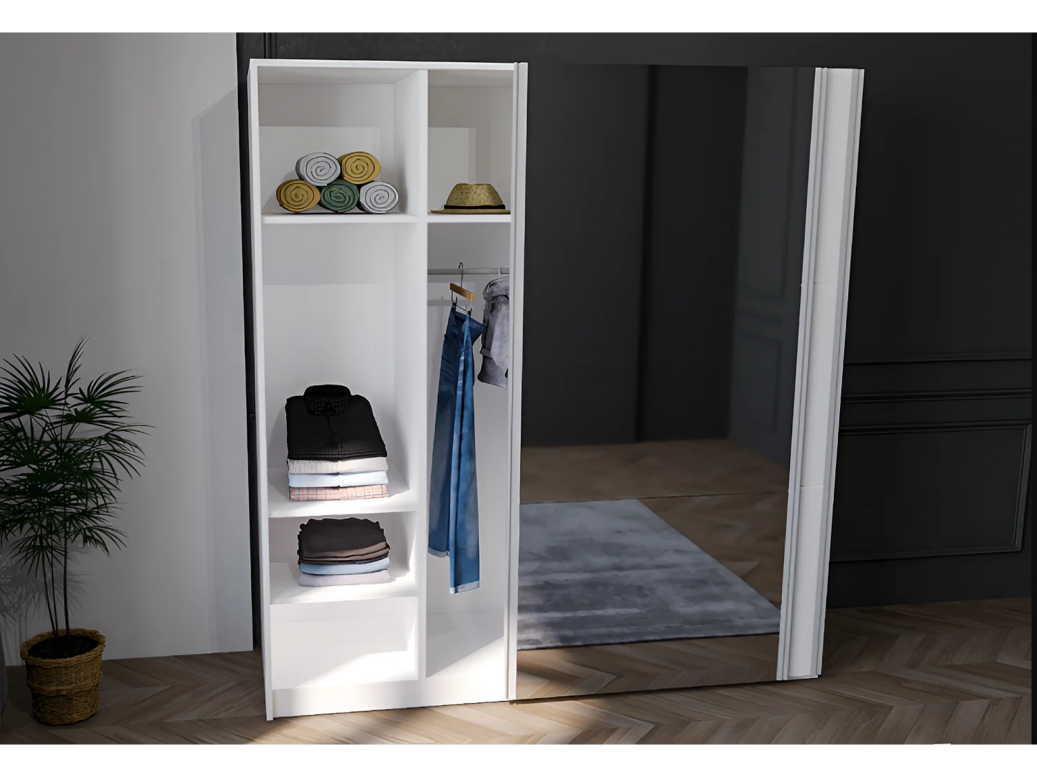 Kleiderschrank Matrix (200cm)