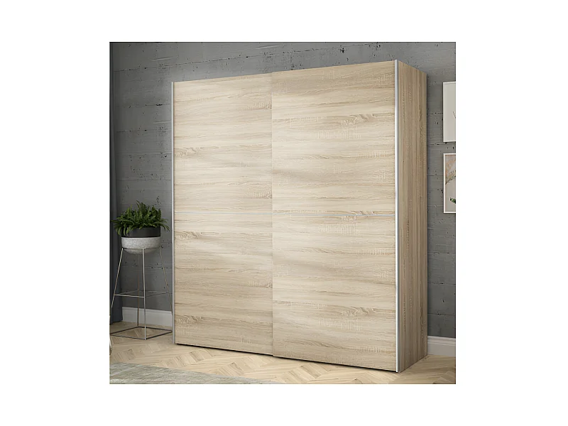 Kleiderschrank Dedric Standard (170cm)