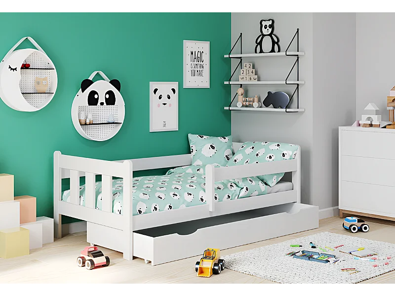 Lit Orsola Lux/80x160/Blanc