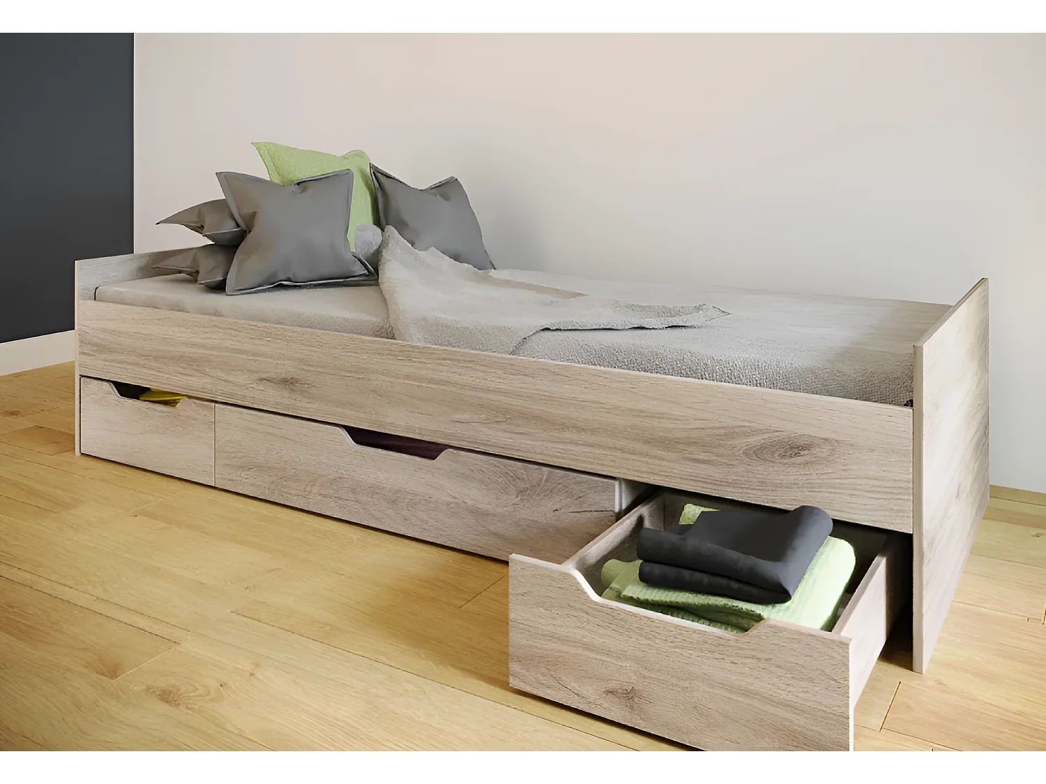 Letto Lexy/90x200/Sonoma