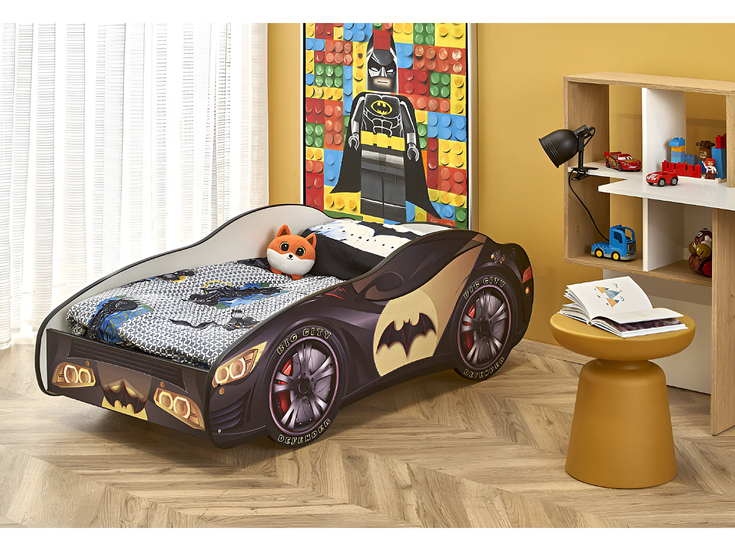 Plateau de lit/meuble Betcar/noir