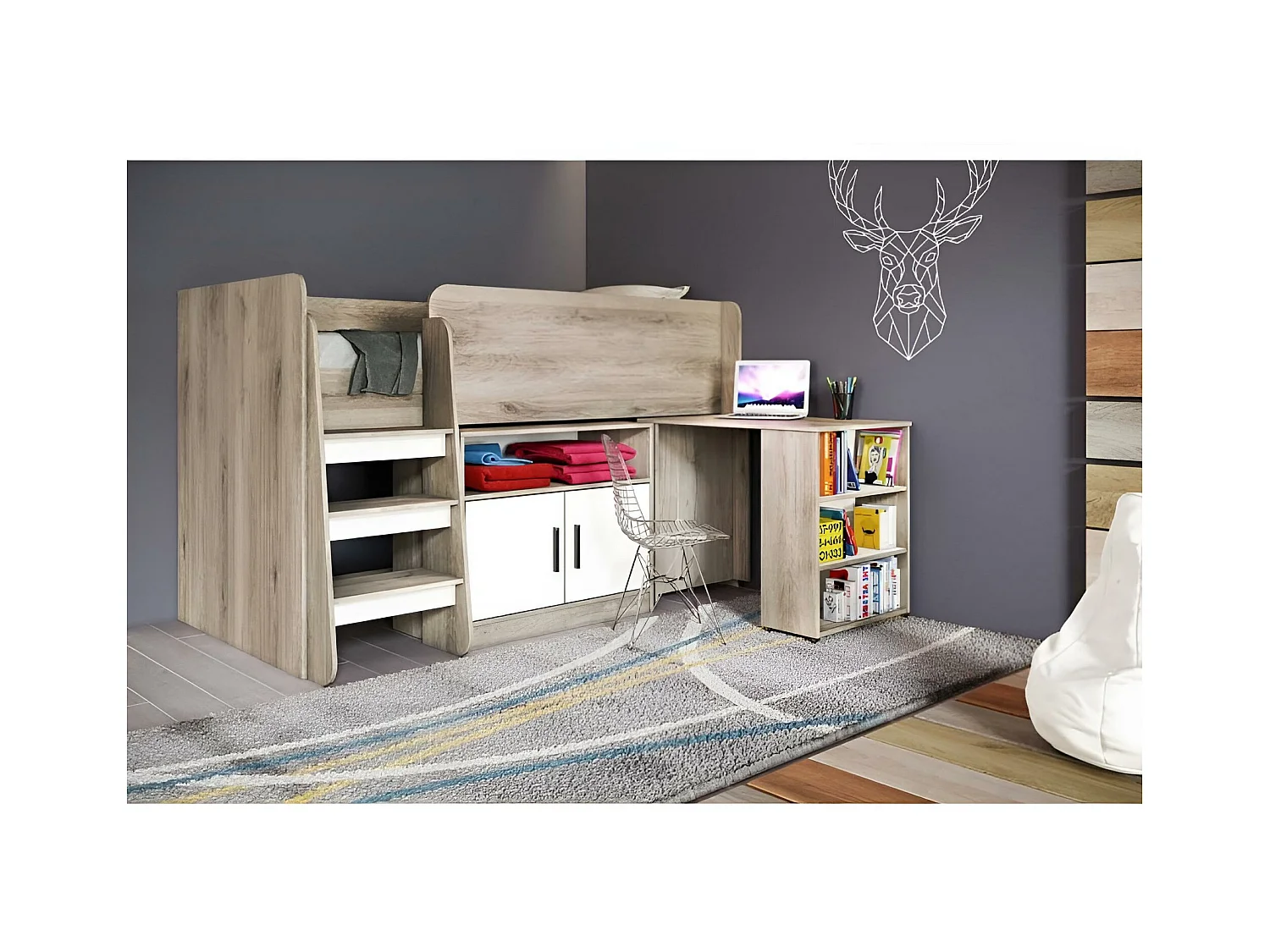 Chambre d'enfants Combo/brun