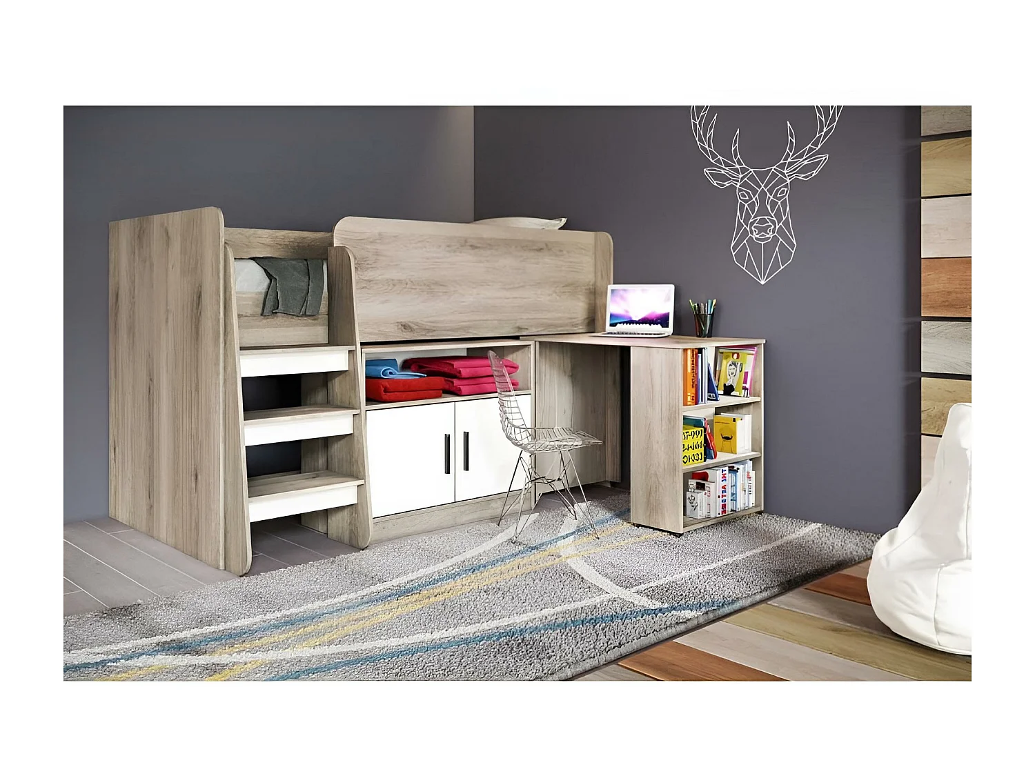 Chambre d'enfants Combo/brun