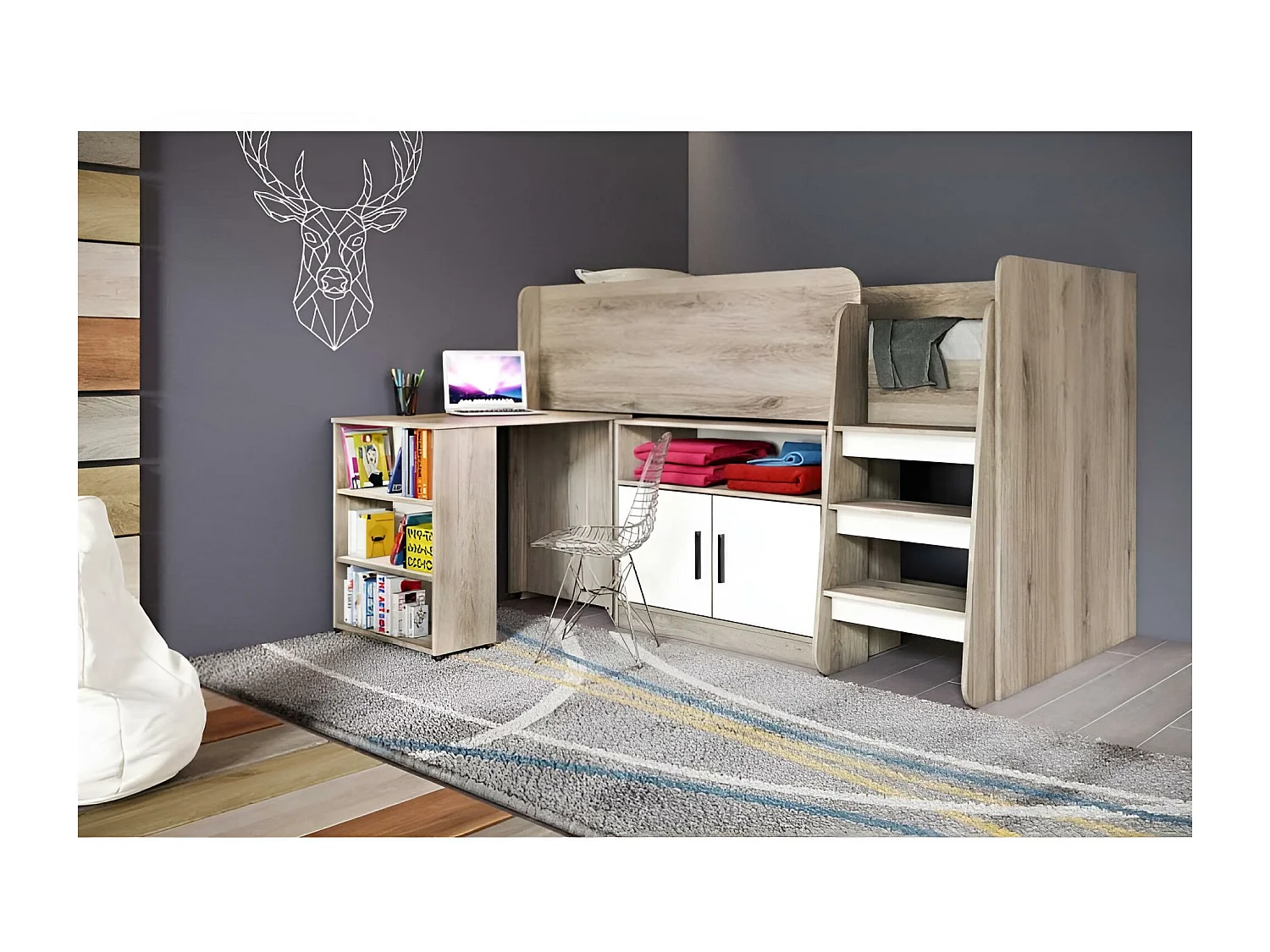 Chambre d'enfants Combo/brun