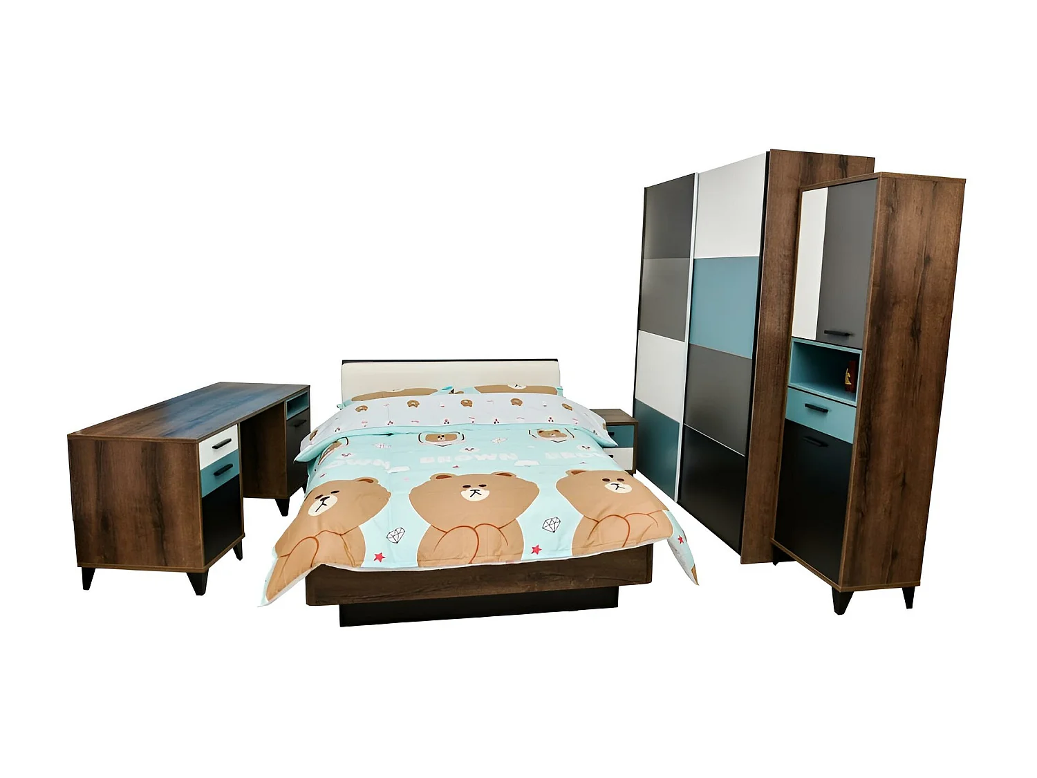 Camera dei bambini Ravena Lux/marrone