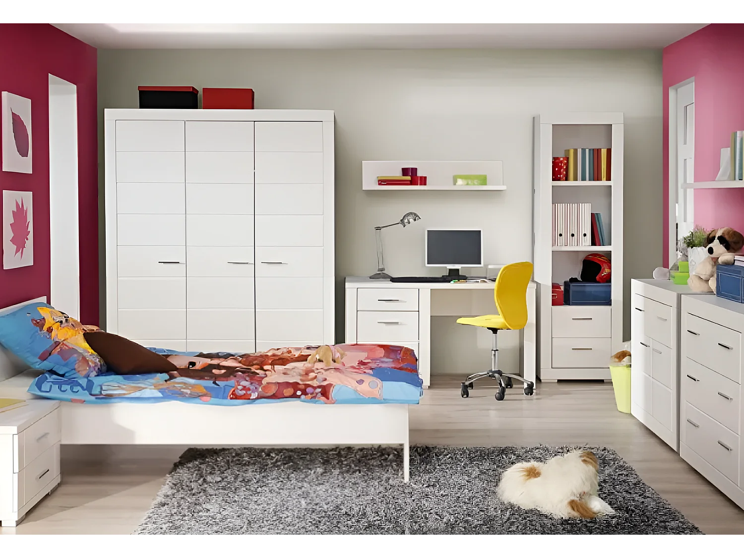 Kinderzimmer Snou/Weiss