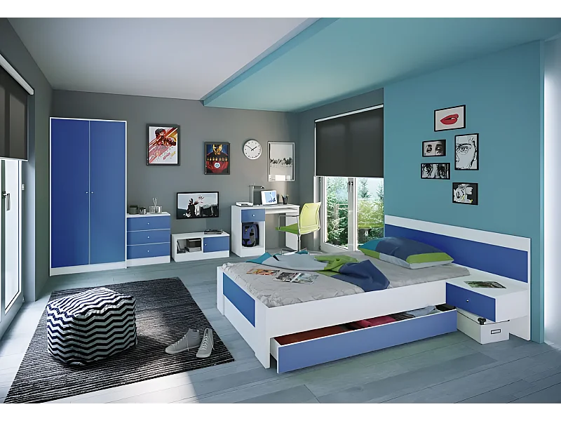 Chambre d'enfants Teen-Bleu