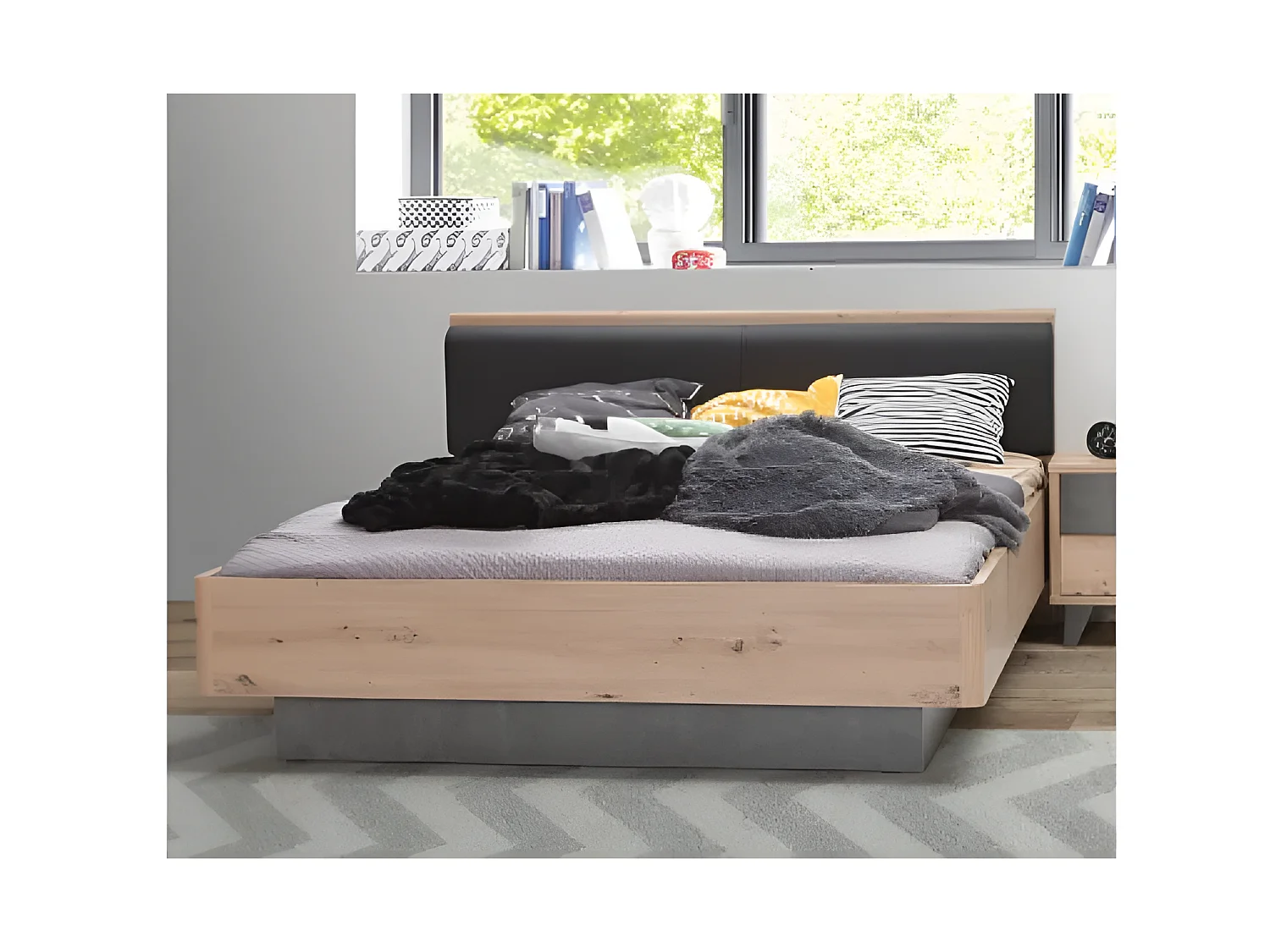 Kinderzimmer Ravena-M/braun/anthrazit