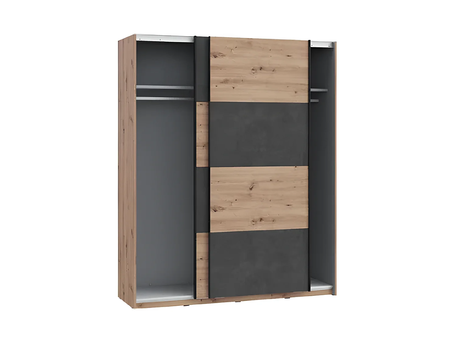 Kinderzimmer Ravena-M/braun/anthrazit