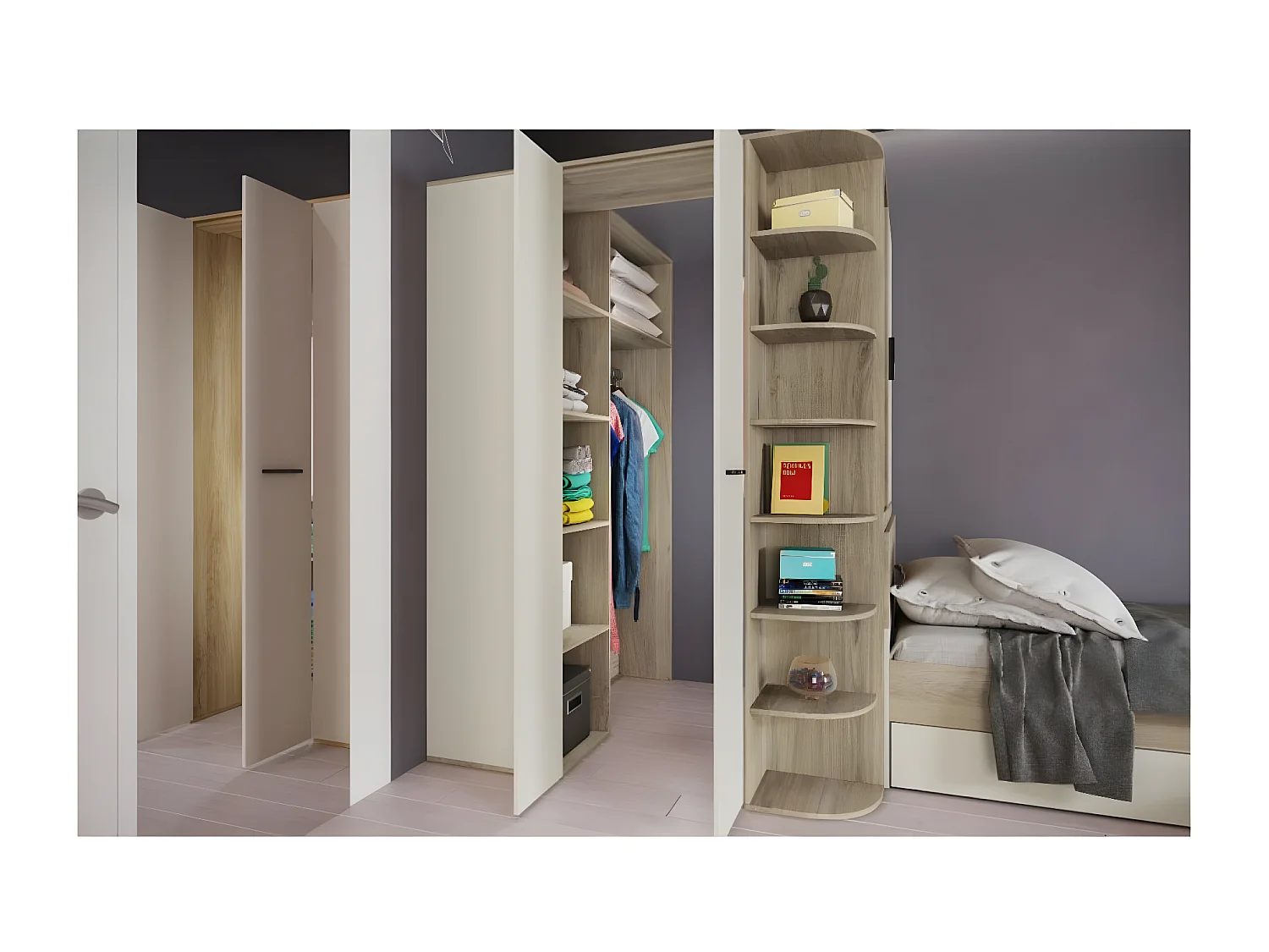 Camera dei bambini Rocco/bianco&Sonoma