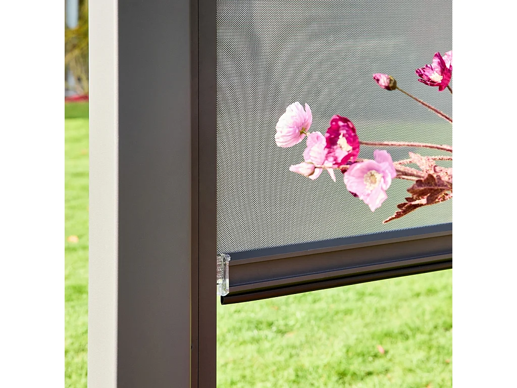 Toldo vertical de 4m para pérgola triomphe  antracita