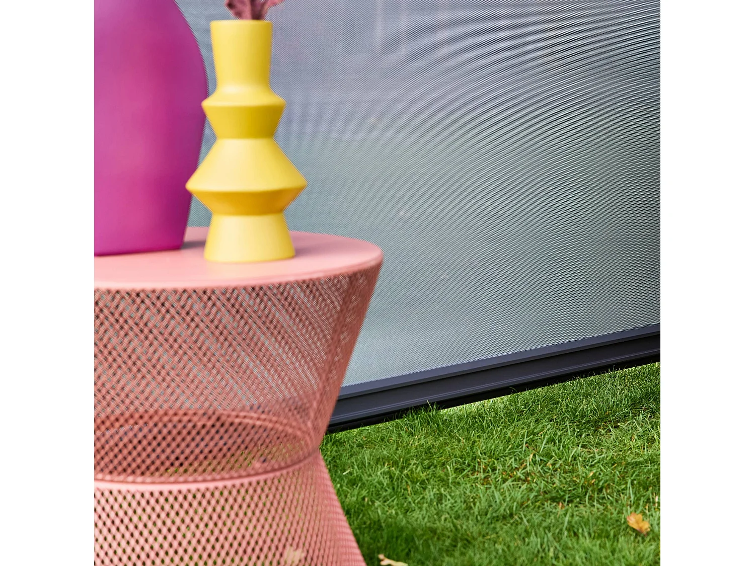 Tenda laterale 4m per pergola 3x4m, antracite