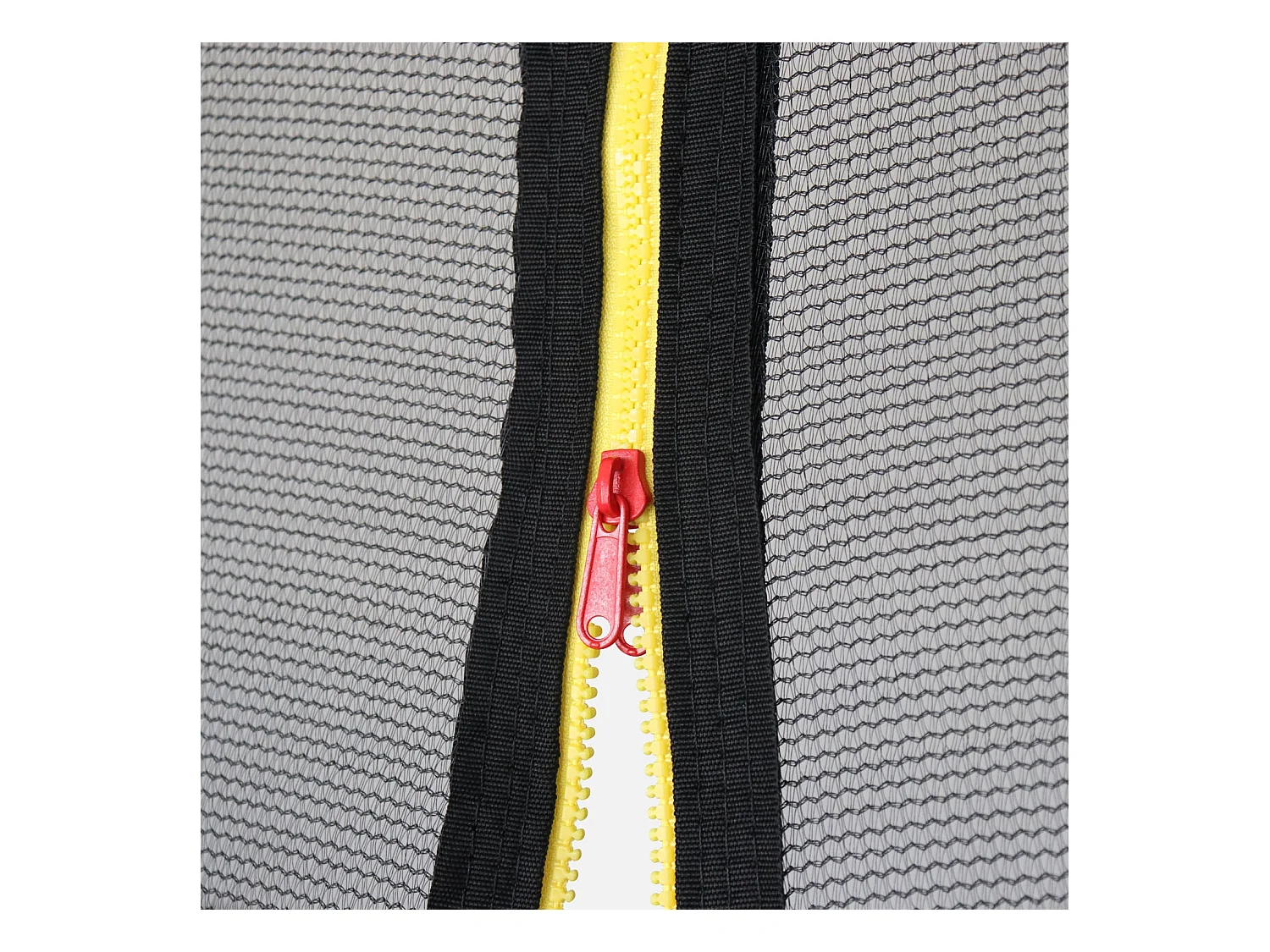 Cama elástica con pack de accesorios, 250cm gris