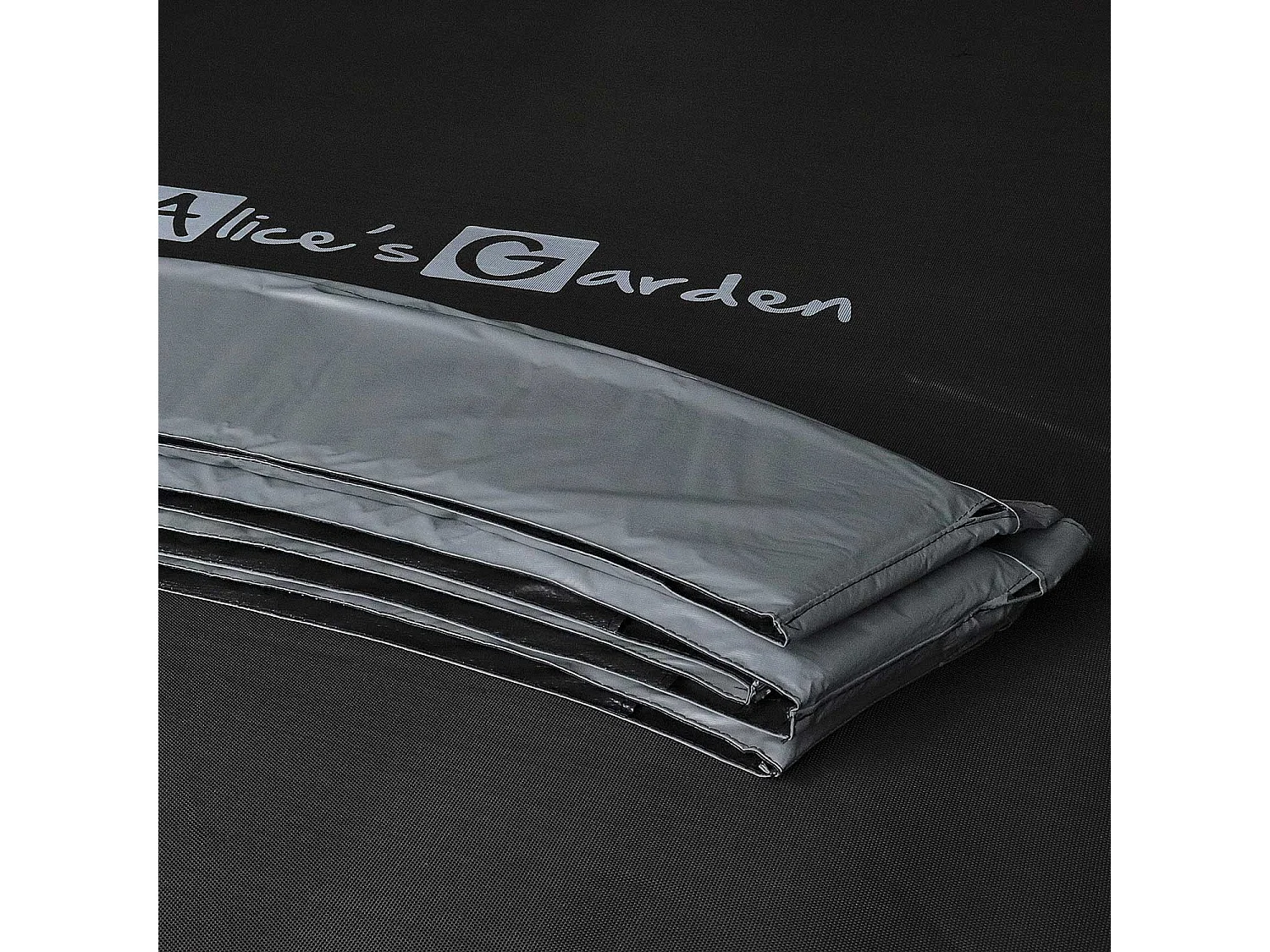 Cama elástica con red interior de 305cm gris