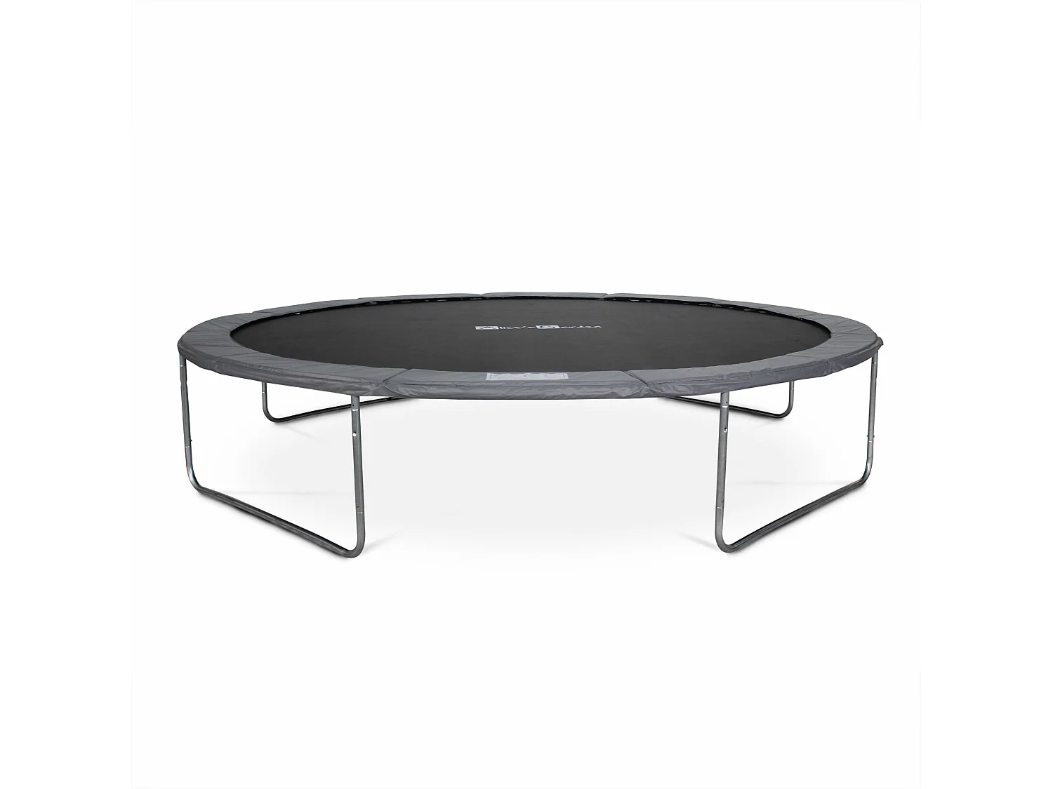 Trampoline rond Ø 430cm gris avec son filet de protection - Vénus - Trampoline de jardin 430cm 4m| Qualité PRO. | Normes EU