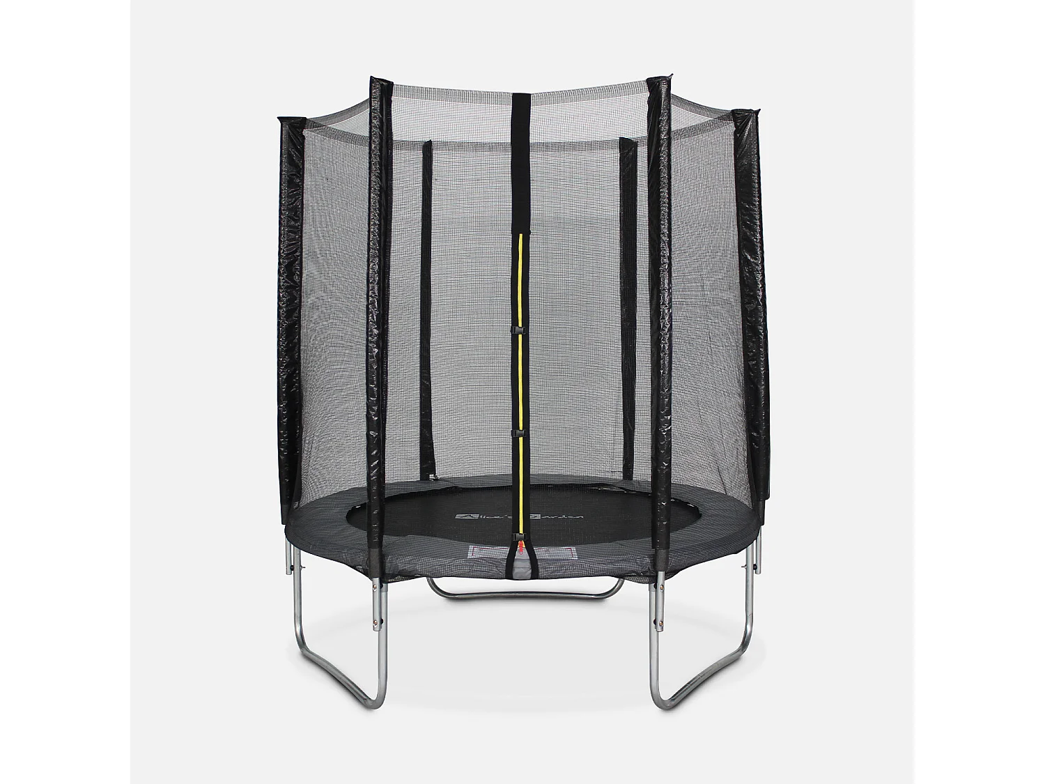 Trampolino 180cm con rete di protezione, grigio