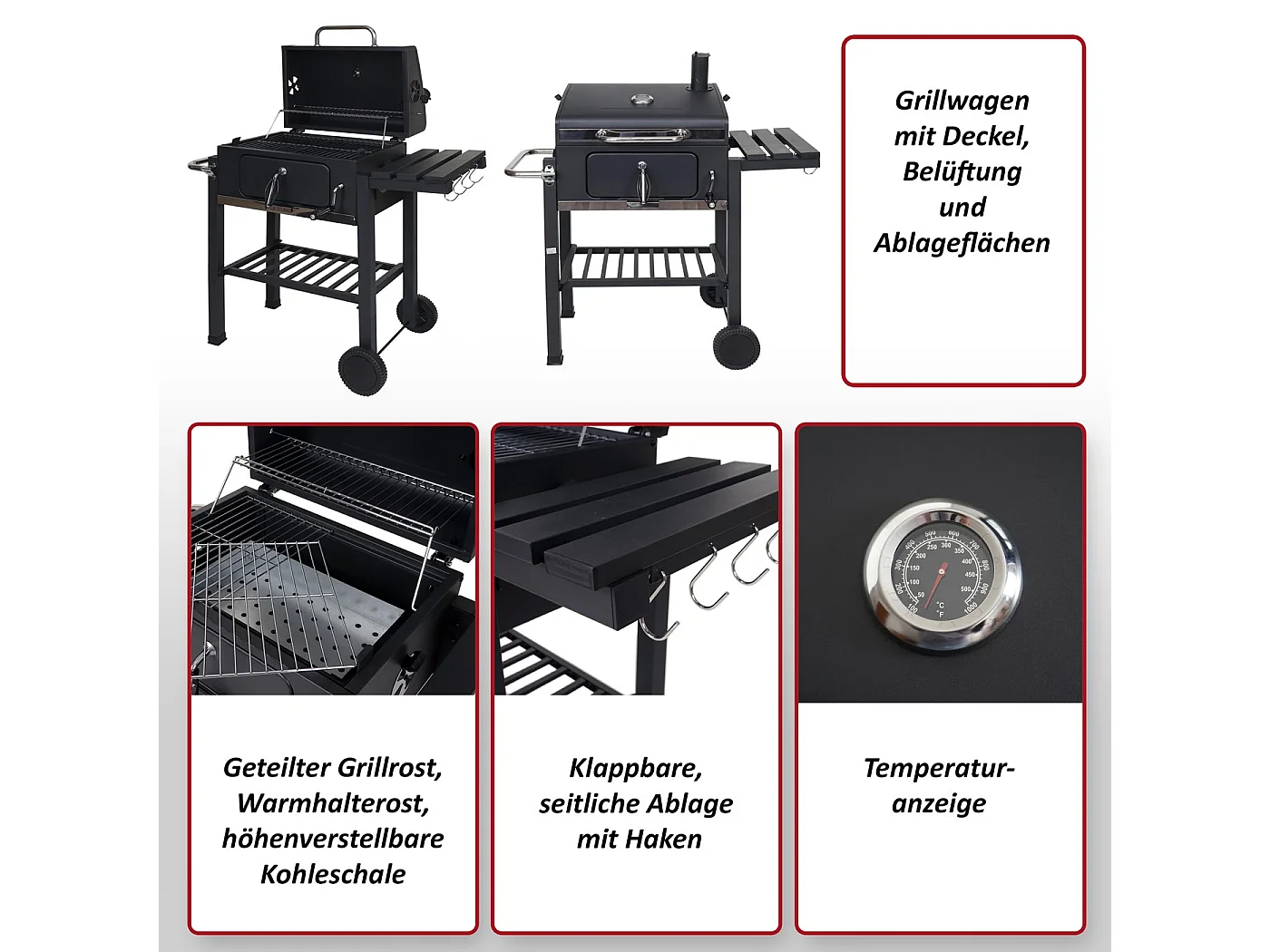 MCW-K93 barbecue trolley