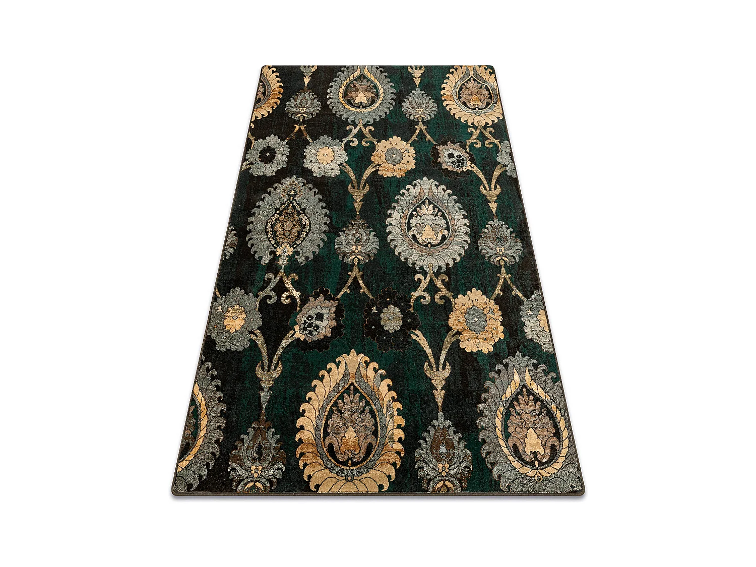 tapijt POLONIA Olivo Ornament patyna groen  300x400 cm