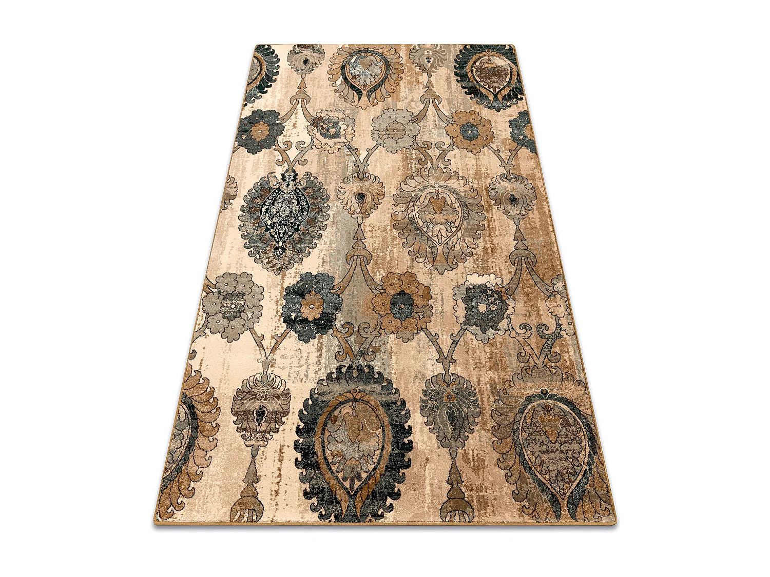 tapijt POLONIA Olivo Ornament kamel beige 300x400 cm