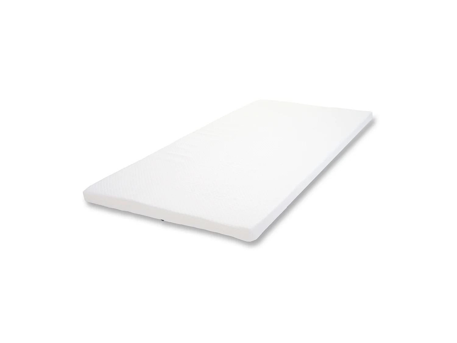 Surmatelas en mousse à mémoire de forme 6 cm MCW-E63,  90x200cm mousse visco