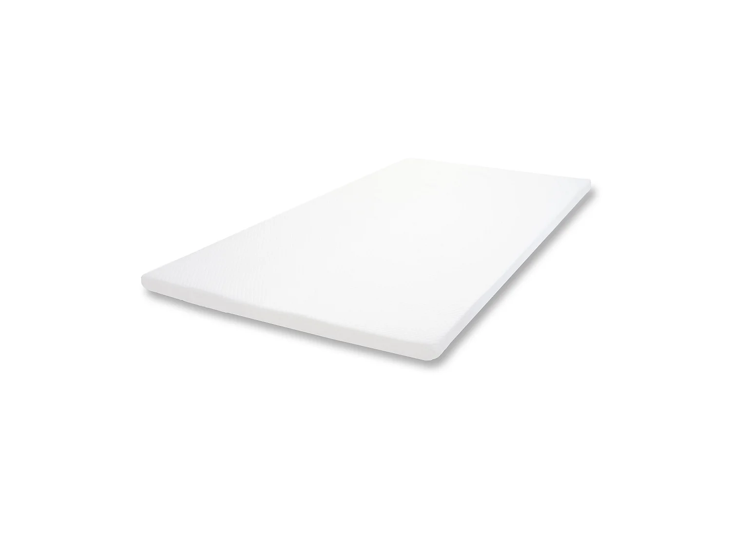 Surmatelas en mousse à mémoire de forme 6 cm MCW-E63,  140x200cm mousse visco