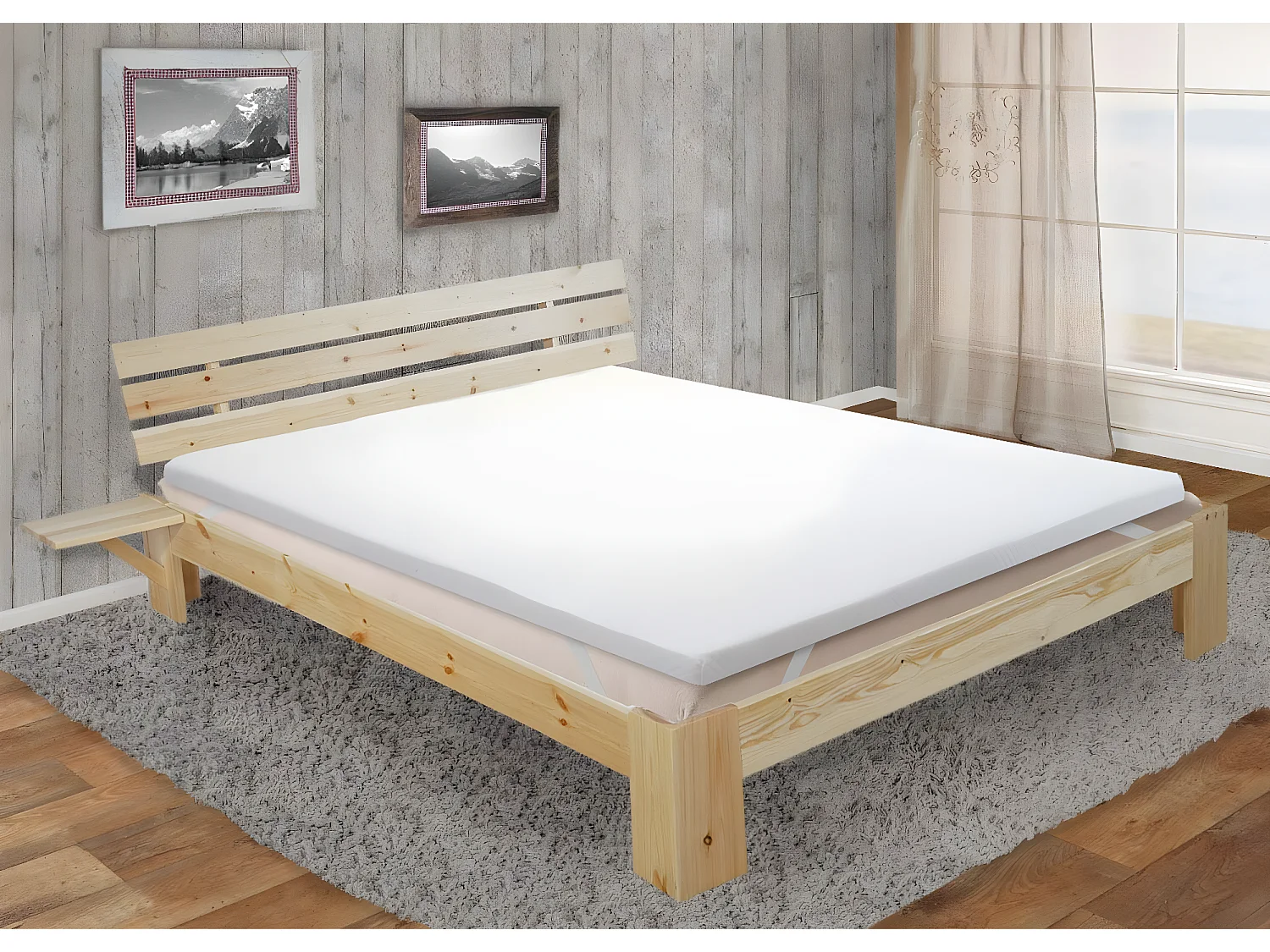 Sobrecolchón de espuma con memoria MCW-E63,  140x200cm visco espuma