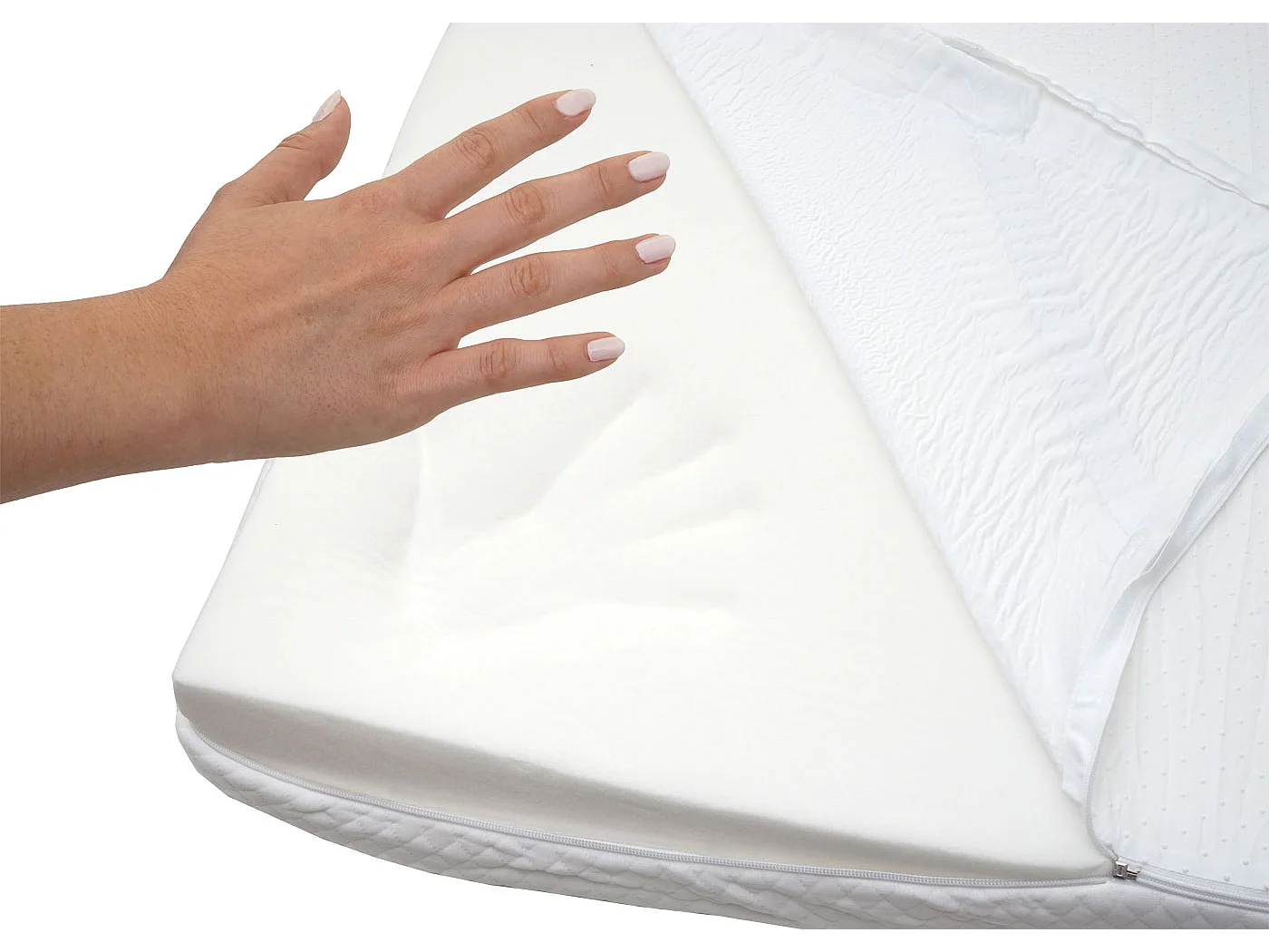 Colchão de espuma viscoelástica MCW-E63,  140 x 200 cm Espuma viscoelástica