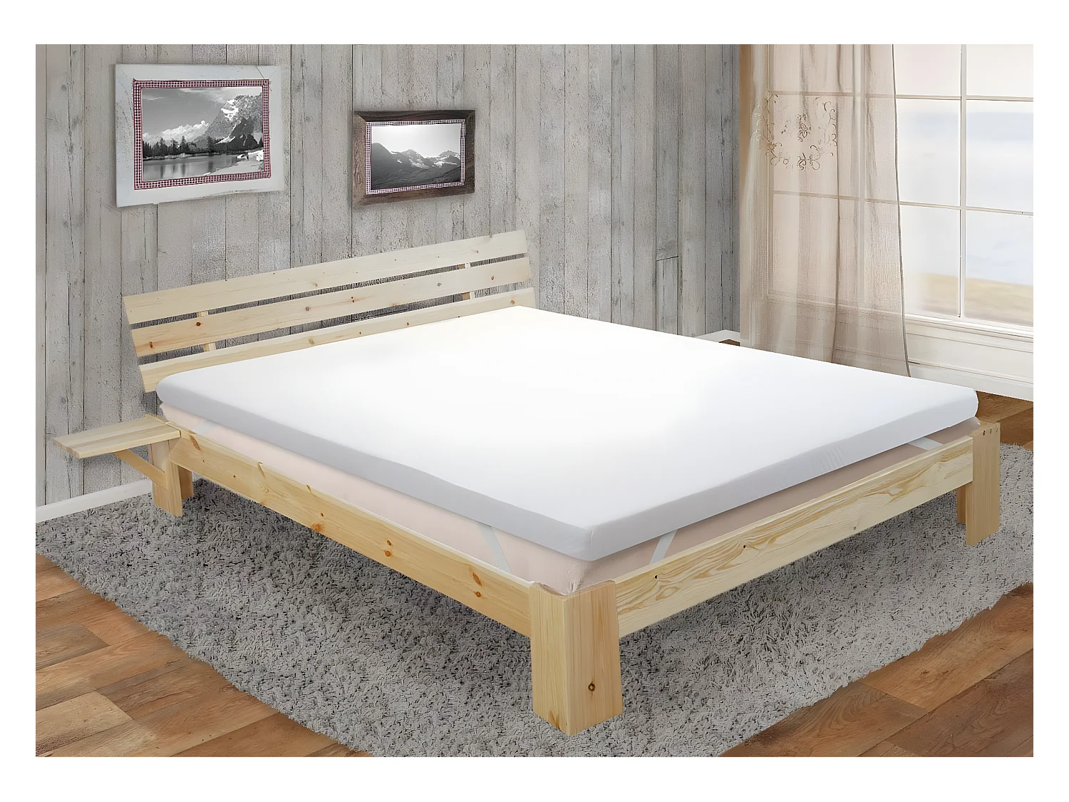 Koudschuimmatras topper MCW-E6,  140x200cm