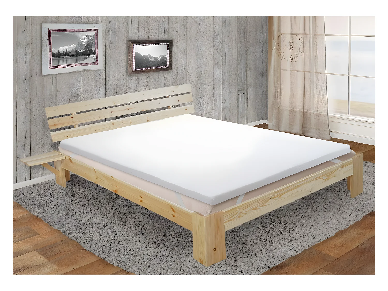 Koudschuim matrasbeschermer MCW-E63,  140x200cm