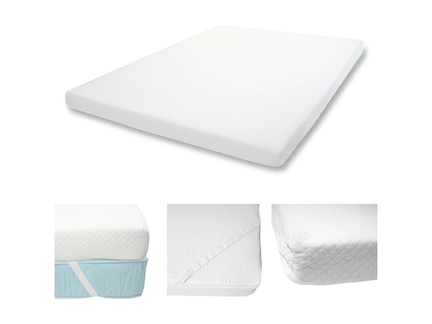 Koudschuimmatras topper MCW-E6,  180x200cm