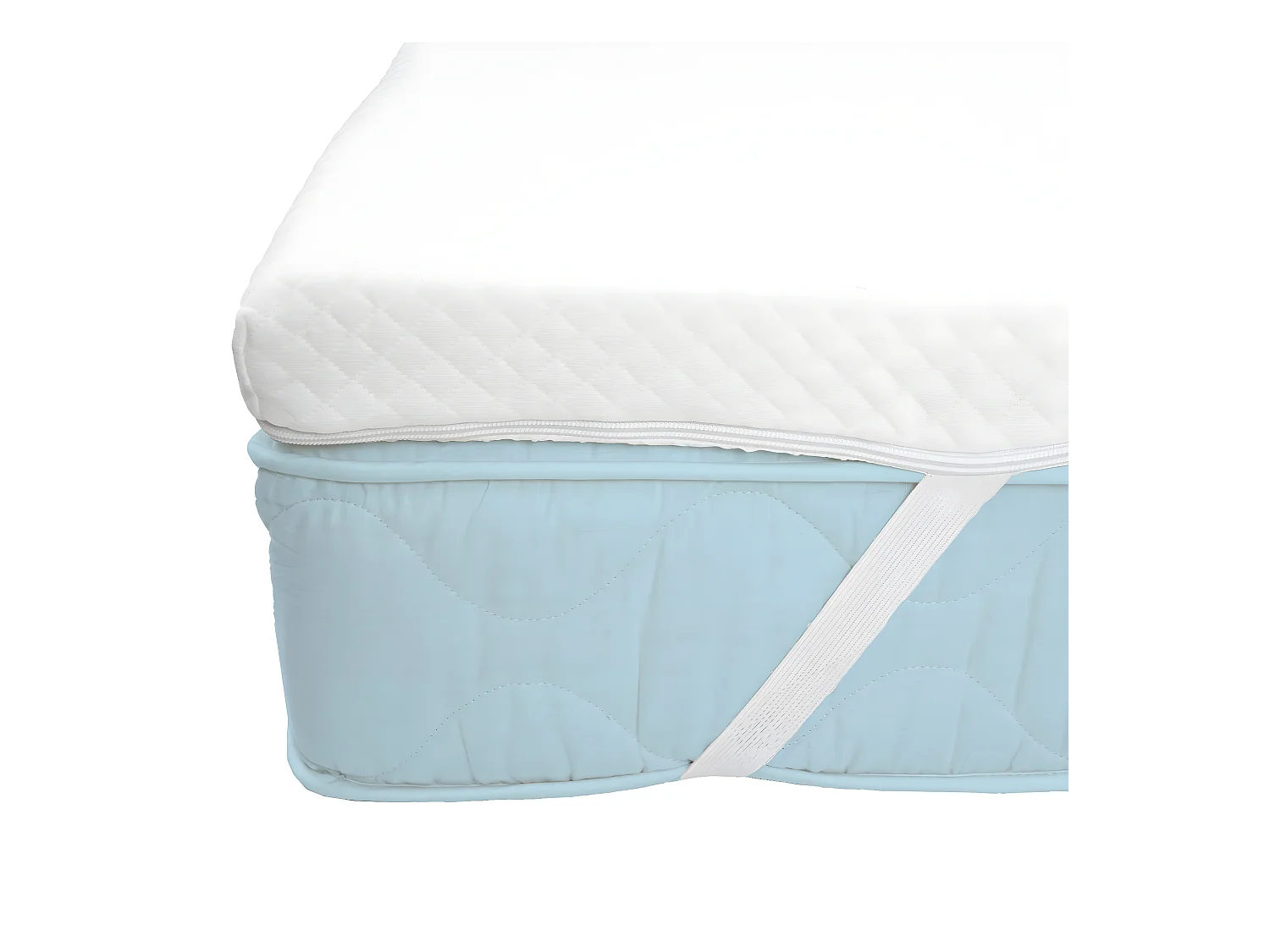 Sobrecolchón de espuma fría MCW-E63,  180x200cm